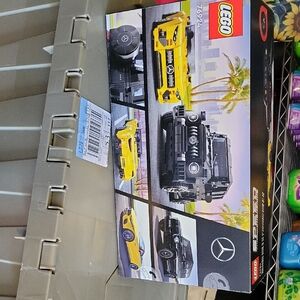 LEGO Yellow and Black Mercedes-Benz Set